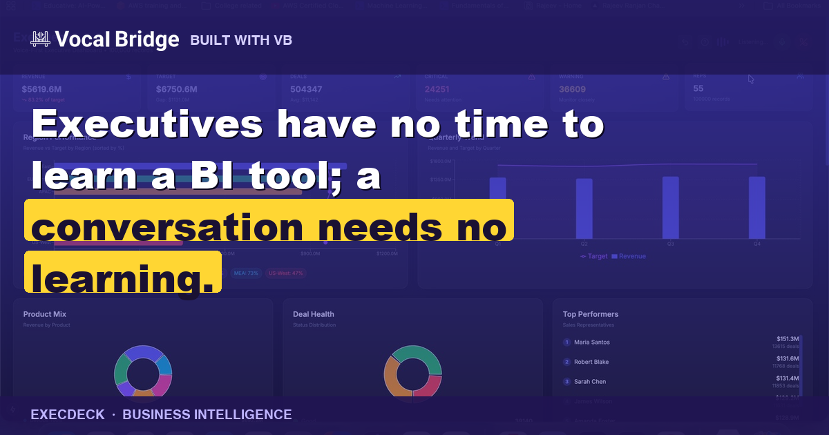 ExecDeck: voice-first executive analytics, built thumbnail