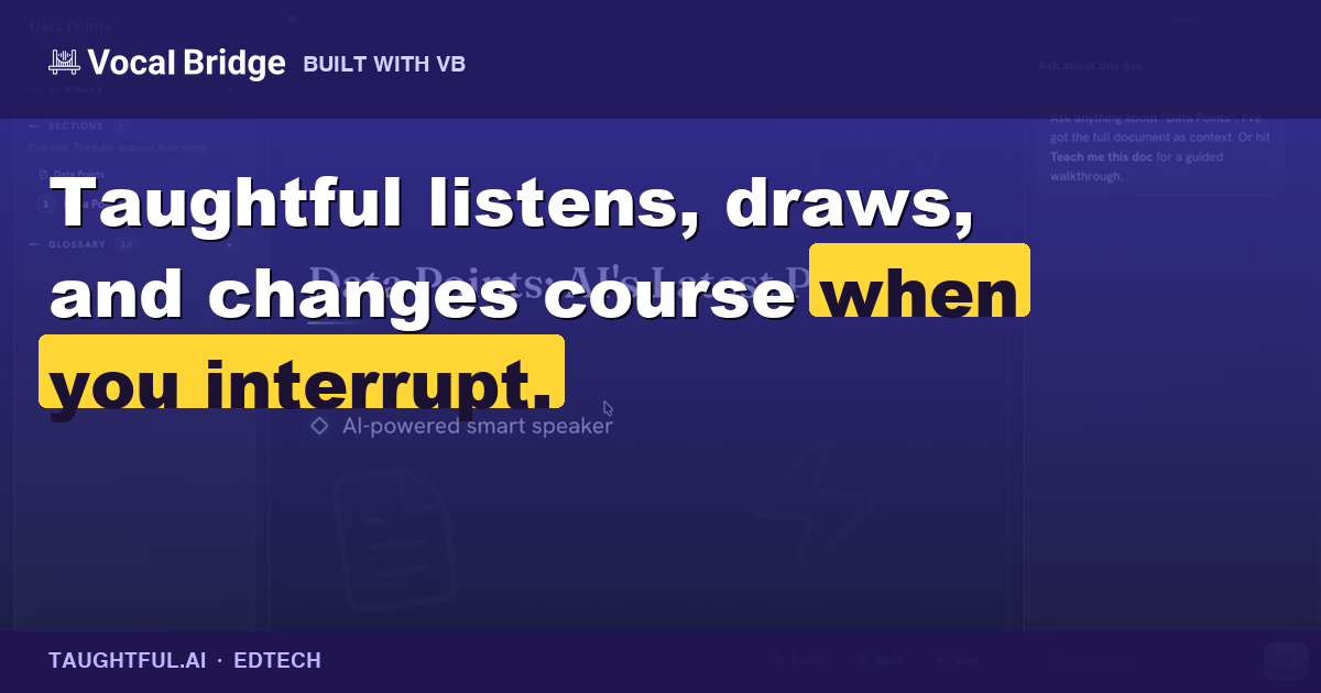 Taughtful.ai: a new way to learn thumbnail